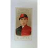 KINNEAR, Jockeys (Set 1), S. Loates, titles in grey, brown backs (no Printed in England), G