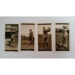 CHURCHMANS, Famous Golfers, Nos. 1 & 2 (both Ball), 29 Leach, 36 Robson, EX, 4