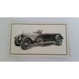 LODGE, Vintage Cars, 1915 Rolls Royce, Rugby trade issue, 76 x 43mm, EX