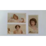 OGDENS, Beauties HOL, CSGB ref. H.192 No. 15 (creased), 21 & 23, blue printed backs, FR to G, 3