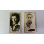 CAMLER, Malta Footballers, Nos. 3 Pace (Slima) & 36 Busuttil (Floriana), p/b, company stamps to