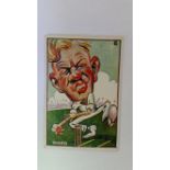 SWEETACRE, Cricketers (1938), No. 6 Ward (Australia), caricatures, VG