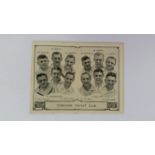 BARRATT, Cricket Team Folders (1933), No. 1 Yorkshire, EX