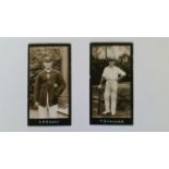 SMITH, Cricketers (1912), Nos. 57 Emery (Australia) & 61 Stricker (South Africa), VG, 2