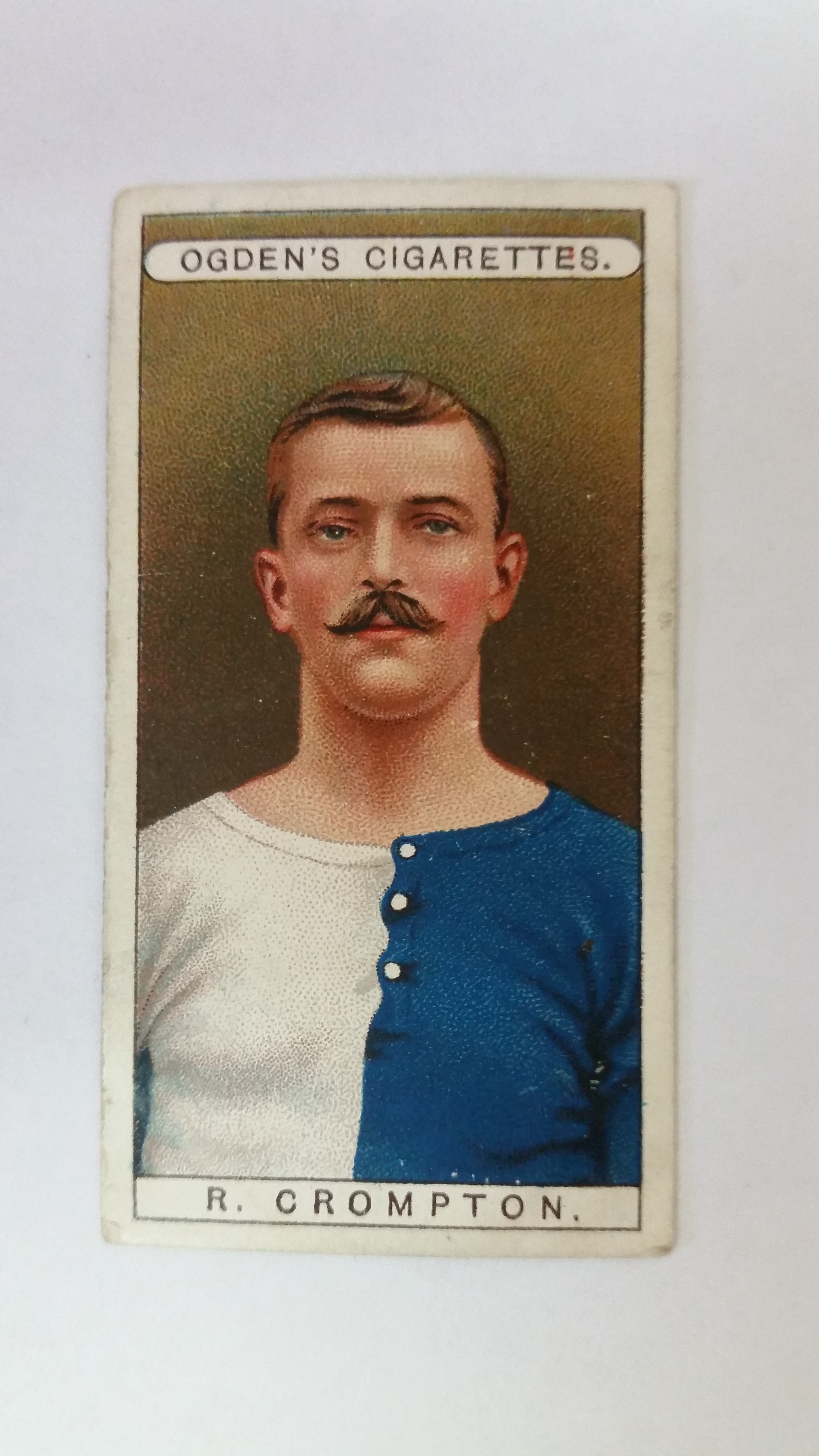 OGDENS, Famous Footballers, No. 11 Crompton (Blackburn Rovers), G