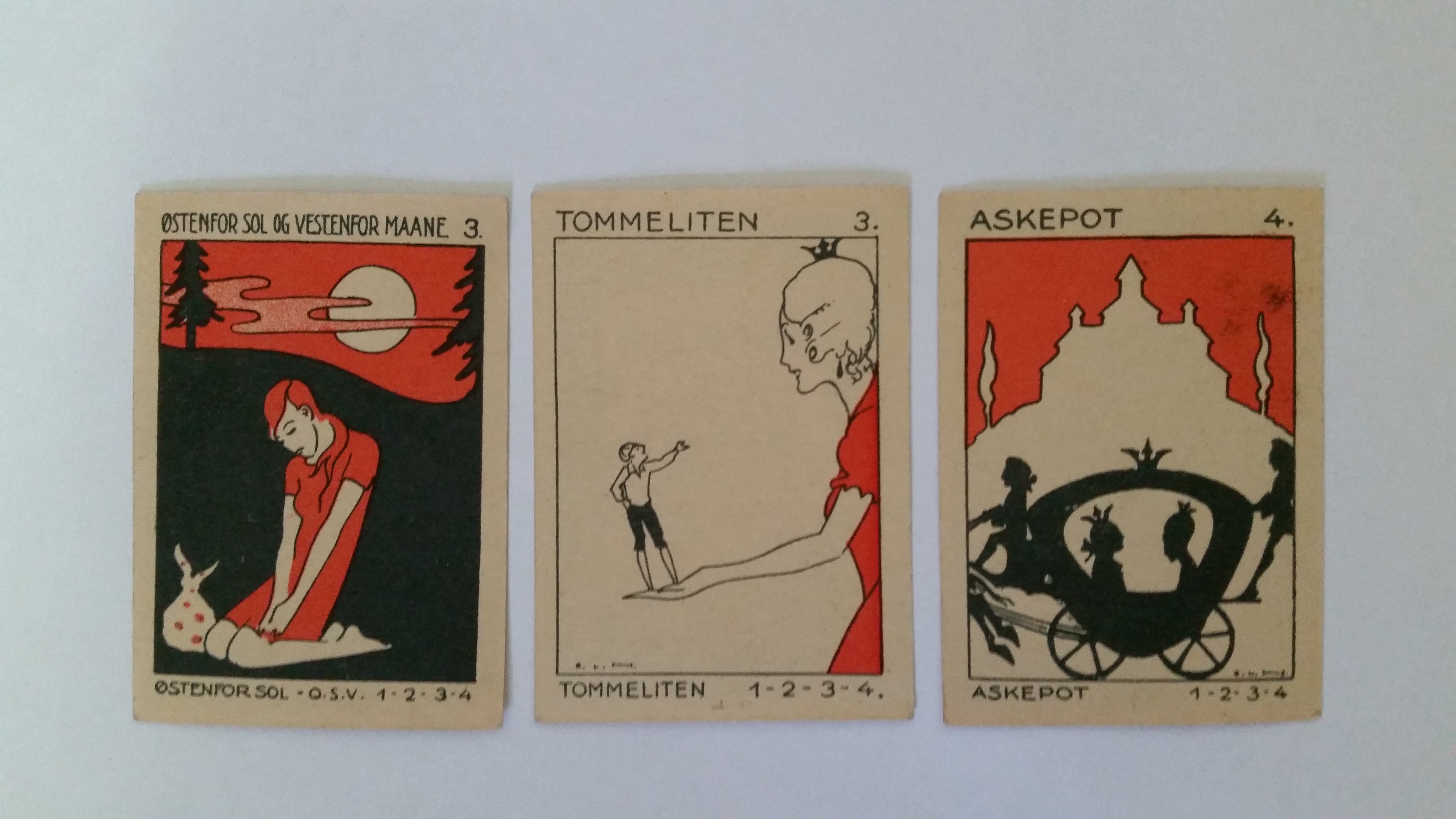 GLOTT, Fairy Tales, Askepot (No. 4), Tommeliten (No. 3) & Ostenfor Sol og Vestenfor Maane (No. 3),