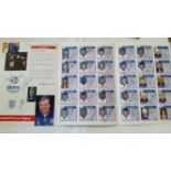 FOOTBALL, signed brochure for England at Euro96, 32 signatures (missing two officials), inc.