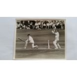 CRICKET, press photos, Australia in England, 1968, showing Sheahan batting off Buss (v Sussex),