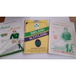 RUGBY UNION, Ireland programmes, 1980-1990 (near complete run), inc. v Scotland & Roumania 1980,