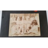 CRICKET, original team photo, Players 1891, at The Oval, 10.5 x 8, names to lower border in ink,