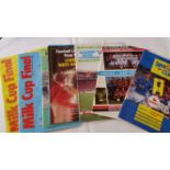 FOOTBALL, programmes for big matches, inc. Charity Shield (12), 1979-1982, 1984 onwards; LC