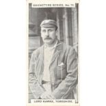 FAULKNER, Cricketers, No. 11 Lord Hawke (Yorkshire), VG