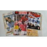 RUGBY, Argentina v Wales 1999, selection, inc. programmes & tickets, newspaper supplements etc., G