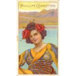 PHILLIPS, Beauties (B801-B825), scuff to front, FR (1) to G, 8