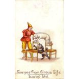 LUSBY, Scenes from Circus Life, CSGB H.264-3, printed back, EX