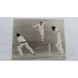 CRICKET, press photos, Australia in England, late 1970s, showing Hilditch b Boycott & Australian