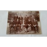 CRICKET, original Kent team photo, 1910 The Amateurs, 11 x 8, VG