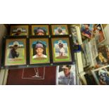 U.S. SPORTS, collectors cards, mainly MLB baseball, inc. signed (8), Nolan Ryan, Dave Winfield (