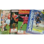 FOOTBALL, programmes, 1980 onwards, inc. Liverpool v Cardiff 2012 FAC Final (programme & Bobby Moore