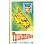 BARRATT, Thunderbirds, complete packet (hull & slider), VG