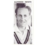 CLEVEDON, Famous Cricketers (1959), complete, white (8) & cream, G to EX, 40