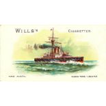 WILLS, Ships, Alexandra, Anson, Colossus 7 Dreadnought, with Wills to front, VG to EX, 4