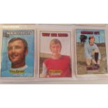 A. & B.C. GUM, Footballers, 1970 (120) & 1973 (14), loose in two plastic folders, some a.m.r., FR to