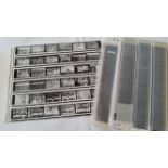 FOOTBALL, Cardiff City, 1910-1970, selection of original negatives, together with five sheets of