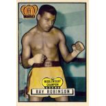 TOPPS, Ringside Boxers, No. 43 Ray Robinson, large, VG
