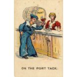 GLASS & CO., Naval & Military Phrases, On the Port Tack, pin-hole, FR
