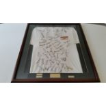 CRICKET, signed white replica Cricket Barbados shirt by 47 England & West Indies players, inc. seven