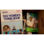 TENNIS, selection, inc. programmes, 1980s-90s, yearbooks, media guides, brochures etc., G to VG,