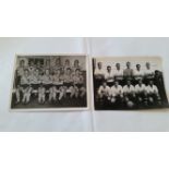FOOTBALL, team photos,1960s, inc. Merthyr Tydfil, Newport County at Walsall, 6th Sept, 8 x 6,
