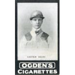 OGDENS, Tabs, horse racing odds, inc. Jockeys (15), horses & action scenes, slight scuffing to black