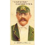 WILLS, Prominent Australian & English Cricketers (1907), Nos. 11-20, creased (2), FR to G, 10
