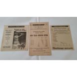 CRICKET, Indian scorecards, Ceylon School Boys v Indian School Boys 1969 Bombay v Rajasthan 1962,