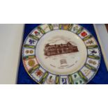 CRICKET, ceramic plates, County Cricket Champions, Hampshire 1973, Worcestershire 1974 & Middlesex