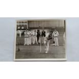 CRICKET, press photos, Australia in England, 1968, showing Mallett, Renneberg & Chappell bowling