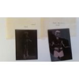 BOXING, celluloid negatives, inc. Jim Driscoll, Jack Palmer, Jimmy Wilde etc., mainly 3.25 x 2.25,