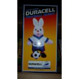 FOOTBALL, promotional toys, Duracell World Cup bunnies, 1998 & 2002 (two of each), boxed, EX, 2 + 2