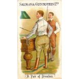 SALMON & GLUCKSTEIN, Billiard Terms, No. 4 A Pair of Breeches, VG