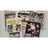 FOOTBALL, Swansea City, brochures & magazines, inc. Super Swans Yearbook 1981/82, A-Z by Dean Hayes,