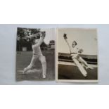 CRICKET, press photos, South Africa in England, 1965, showing Lindsay catching in practise, Bland