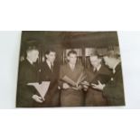 CRICKET, press photos, Australia in England, 1948, showing Washbrook & Hutton walking out, five