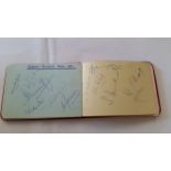 CRICKET, autograph album, early 1970s, inc. 1971 (4), India (12 signatures), Notts, Northampton,