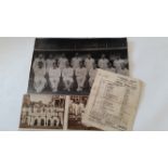 CRICKET, Glamorgan C.C., 1948 County Champions, photo showing them at St Helens Swansea (annotated