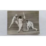 CRICKET, press photos, Australia in England, 1975, showing Chappell batting off Greig & Marsh