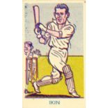 DONALDSON, Sports Favourites (cricketers), mainly neat trim, G to VG, 8