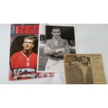 FOOTBALL, Middlesbrough, Ronnie Dicks selection, inc. programme v Sunderland 1998 signed by Dicks to