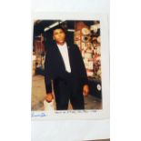 BOXING, private colour photo of Muhammed Ali, half-length taken on 8th Avenue, New York (1977), 8